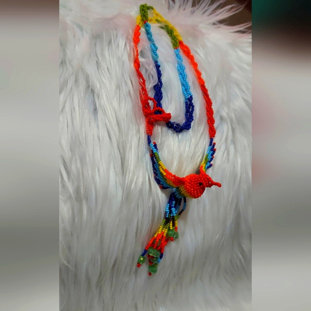 hummingbird necklace